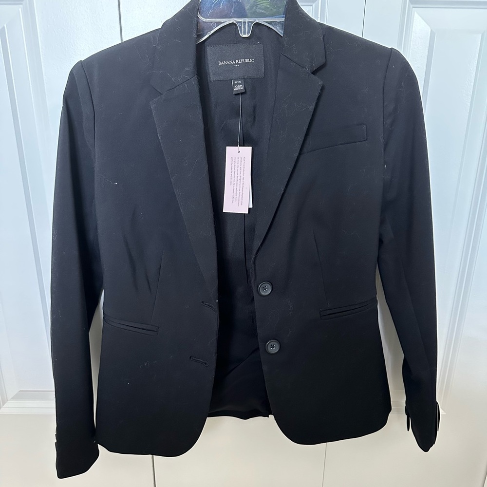 Banana republic black blazer
